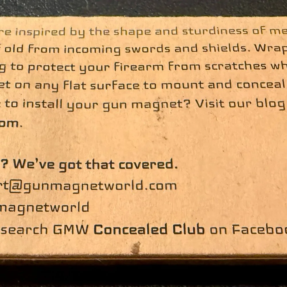 Gun Magnet World Magnetic Gun Mount Holder